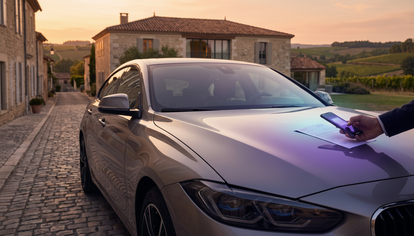 Scanner nomade immobilier : Numérisez vos mandats sur le capot de votre voiture