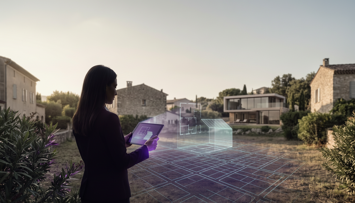 Application agent immobilier pour cadastre : repérer les dents creuses sur le terrain