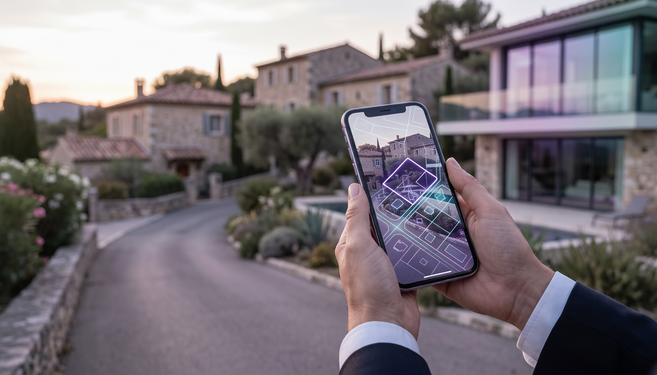 Comment coupler votre logiciel immobilier mobile avec le cadastre sur le terrain
