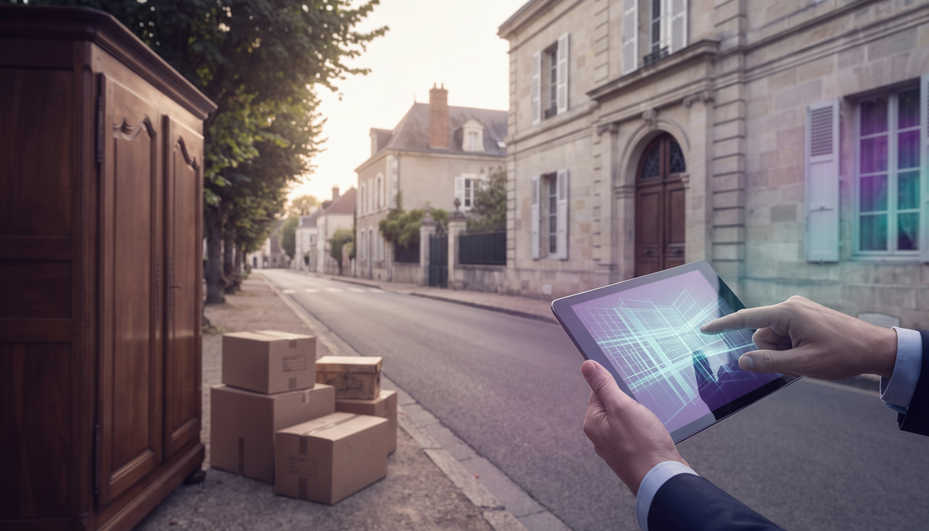 Tournée de prospection immobilière : 5 opportunités terrain grâce aux encombrants